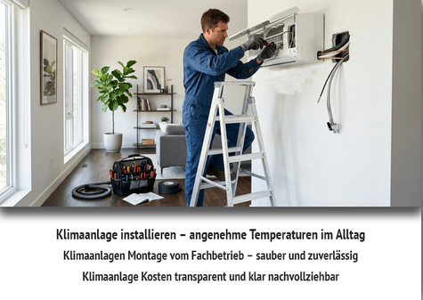 Muster Landingpage Klimaanlagen