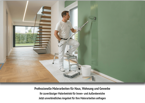 Muster Landingpage Maler