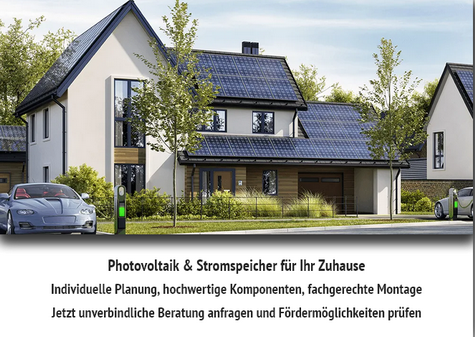 Muster Landingpage Photovoltaik