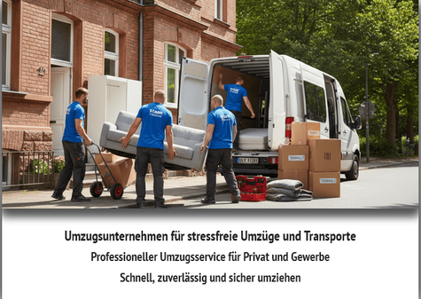 Muster Landingpage Umzugsunternehmen